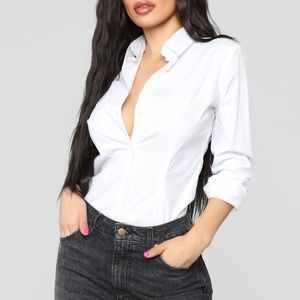🌟CLEARANCE🌟 NWT Fashion Nova Button Up Blouse